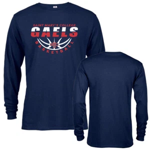 Saint Mary's College Gaels Basketball Nothing But Net Long Sleeve T-Shirt - Picture 1 of 19