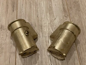SCHWIMMBAD 4" BRONZE ANKERBUCHSE FÜR POOLLEITERN & HANDLÄUFE - Bild 1 von 6