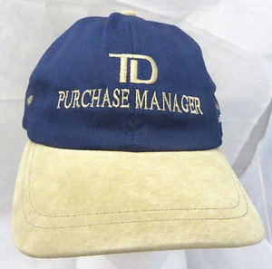 Mütze Kappe TD Toronto Dominion Einkaufsmanager verstellbare Schnalle TNT Auto Rallye - Bild 1 von 3
