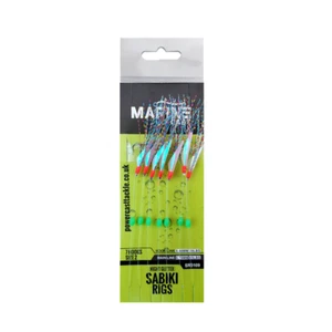 mackerel feathers sea fishing , hook size 2- Night Glitter - Picture 1 of 4