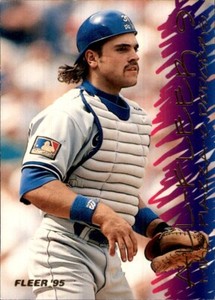 1995 Fleer ALL-FLEER 9 Mike Piazza #1 LOS ANGELES DODGERS