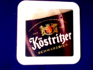 1 Bierdeckel Köstritzer SCHWARZBIER - KELLERBIER - Bild 1 von 2