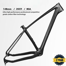 26er Carbon Bicycle Frame Internal Routing Boost 197*12mm Mountain Bike Frameset