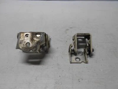 2008-2017 BUICK ENCLAVE FRONT LEFT DRIVER DOOR UPPER LOWER HINGES SET OF 2  - Image 1 of 4