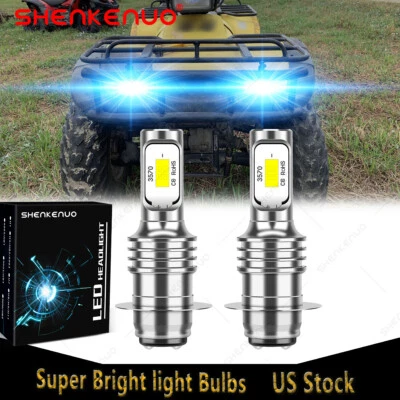 2 faros LED 8000K para Honda Foreman 450 TRX450S 1998-2001; 34901-066-003 12V Foto 1 de 4