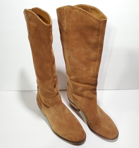 caden stitch suede tall boot