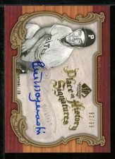Bill Mazeroski Card 2006 SP Legendary Cuts Place in History Autographs #BM /99