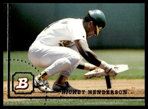 1994 Bowman #80 Rickey Henderson Oakland Athletics EX-EXMINT - Picture 1 of 2
