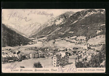 Gossensass / Brennerbahn, panorama, postcard 1903 