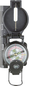 National Geographic Kompass mit schwimmend gelagerter 360° Skala, Nordpfeil, Bef
