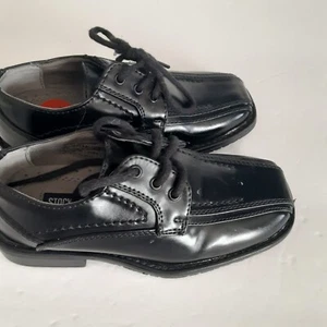 Zapato de Vestir Stacy Adams Niños Vegano Patton Talla 7M Iglesia Reuniones Familiares - Imagen 1 de 4