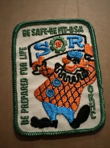 Scout O’ Rama 1975 OKHC Be Prepared For Life Be Safe Be Fit parche BSA - Imagen 1 de 2