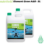 Hydroponics Nutrient Nutrifield Elements Grow A B 2X5l Set For Indoor Grower