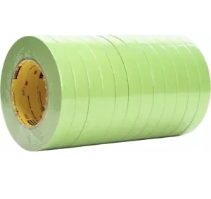 *12 CT* 3М Scotch 233+ Performance Green Masking Tape 18mm x 55mm (3/4”) Rolls - Picture 1 of 1