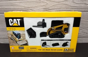Norscot CAT 247 Multi-Terrain Loader Skid Steer W/ Attachments 1:32 Scale - Picture 1 of 4