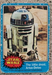 ARTOO-DETOO R2-D2 THE LITTLE DROID STAR WARS SERIES ONE CARD #3 BLUE (2) - Picture 1 of 1