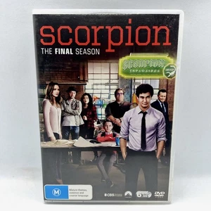 Scorpion - The Final Season - Series 4 DVD Region 4 Drama Action Crime Thriller - Picture 1 of 10