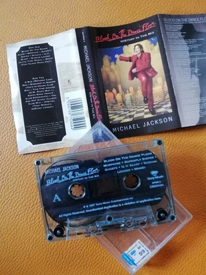 MICHAEL JACKSON [ BLOOD ON THE DANCE FLOOR Mixes ] CASSETTE THAILAND EDITION - Image 1 of 2
