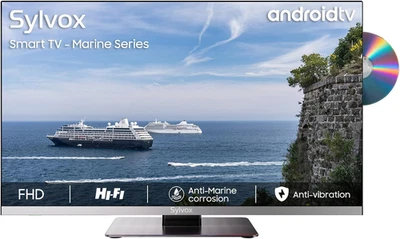 22 Pollici Smart TV per Camper, 12V Android 11 Televisore 1080 FHD Con Lettore D - Immagine 1 di 4