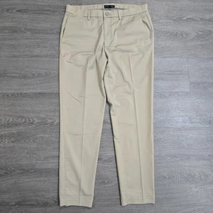 Pantalones chinos Banana Republic Core Temp calce ajustado caqui informales de golf para hombre 33x30 - Imagen 1 de 19