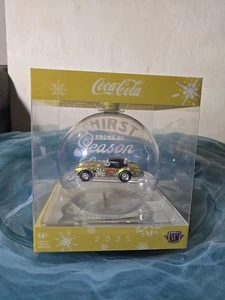 Sealed 2025 M2 Machines Ornament Chase  Coca-Cola 1965 Ford Shelby Cobra - Picture 1 of 6