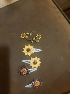 Juego de 6 campos de girasol usados en excelente estado para niñas Gymboree - Imagen 1 de 1