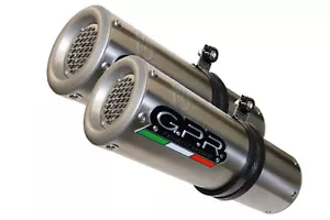 Escape GPR Honda VFR 800 V-TEC 2002-2013 Par Homologado Slip-On M3 Inox - Imagen 1 de 1