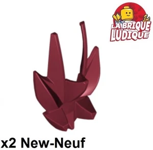 Lego 2x Bionicle Rüstung Rüstung Pointe Hero Factory rouge foncé/dunkelrot 11334 NEU - Bild 1 von 1