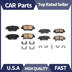 Brake Pad and Hardware Kit For Kia Optima 2016 2015 2014 2012 2013 2011 - Picture 1 of 4