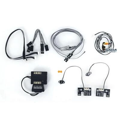 LED-Lichtanlage für 1/14 TGS Metallkabine RC Traktor Truck Remote Control Car - Bild 1 von 4