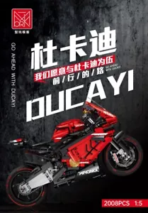 1:5 Scale 2008PCS technical building blocks motorcycle model boys DIY bricks toy - Picture 1 of 9