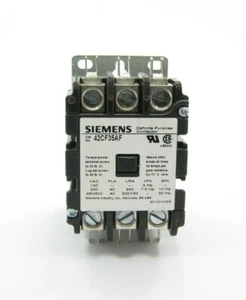 Siemens Definite Purpose Contactor 42CF35AF 40A 120v 3Pole - Picture 1 of 4