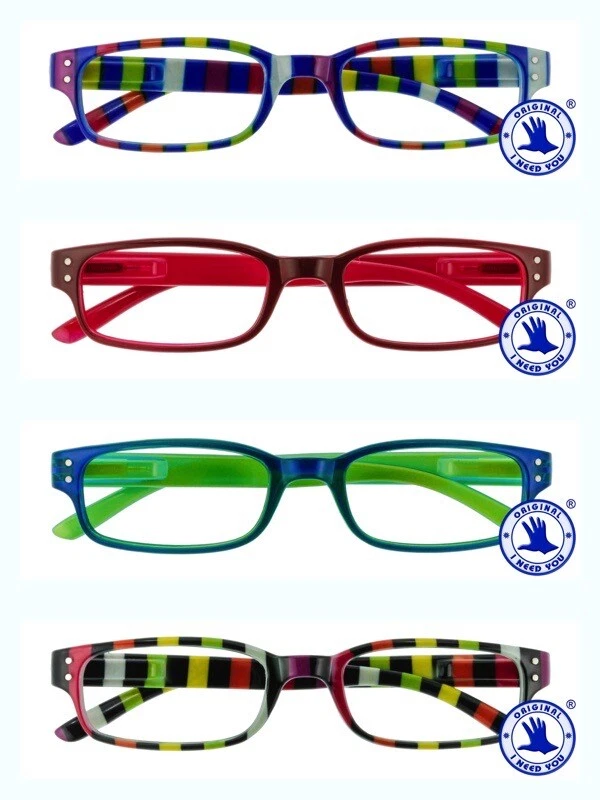 Lesebrille Bunt Chaot I Need You Kunststoff Damen Herren 1.0 bis 3.0