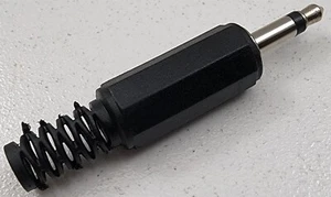 Conector de enchufe fono de audio mono Workman P35A de repuesto de 3,5 mm con alivio de tensión - Imagen 1 de 4