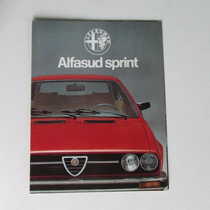 Alfa Romeo Sprint 1.5 Brochure (1978) - Picture 1 of 6