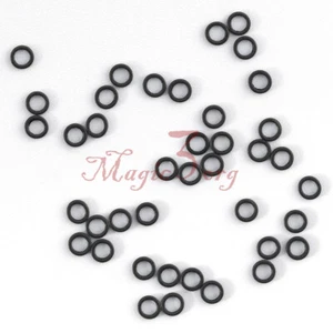 50/100 Stück Vorfachring massiv Edelstahl Nassnymphe Trockenfliegenfischen 2 mm 2,5 mm - Bild 1 von 8