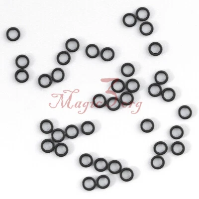 50/100 piezas Anillo Tippet Acero Inoxidable Sólido Ninfa Húmeda Pesca Seca con Mosca 2mm 2.5mm Foto 1 de 4