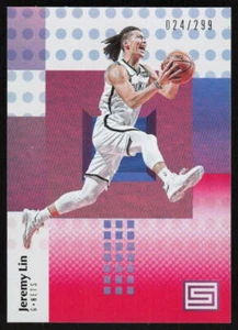 2017-18 Panini Status Red #86 Jeremy Lin /299 Brooklyn Nets - Picture 1 of 2