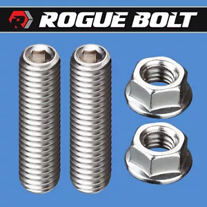 BBC FUEL PUMP / BLOCK-OFF STUD KIT BOLTS STAINLESS STEEL BIG BLOCK CHEVY 396 454 - Picture 1 of 1