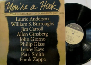 "YOU'RE A HOOK" lp FRANK ZAPPA PATTI SMITH LAURIE ANDERSON compilation mint - Photo 1/2