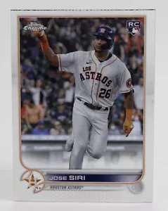 Jose Siri (RC) - 2022 Topps Chrome #204 Rookie RC Houston Astros - Picture 1 of 2