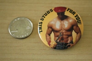 This Stud's For You Muscle Guy Funny Humor Pinback Button #30981 - Picture 1 of 2