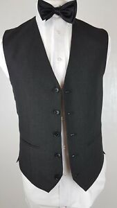 Men’s NEXT grey waistcoat 38R business wedding casual  VGC Worn once £35