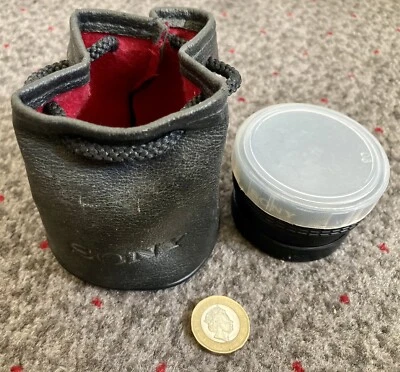 Vintage 46mm - Sony Wide Conversion Lens - x0.7 VCL-0746B - With Leather Bag - Image 1 of 4