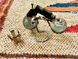 Vintage 1960's Gibson BR-9 Lap Steel Wiring Harness 0.5 Meg Potentiometers - Picture 1 of 8