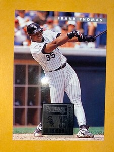 1996 Donruss #1 White Sox HOF Frank Thomas Baseball Card