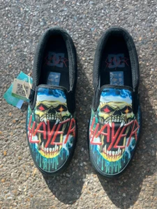 DC x Slayer Zapatos de Skate Manual Sin Cordones Reino Unido 6.5 - Imagen 1 de 6