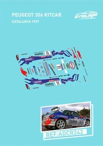 CALCAS PEUGEOT 306 KITCAR CATALUNYA 1997 - Imagen 1 de 1