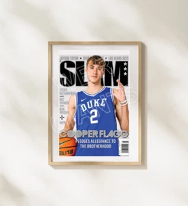 Póster Cooper Flagg Duke SLAM 11x17 - Imagen 1 de 2