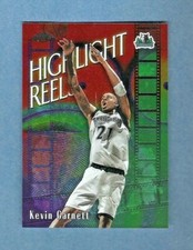 KEVIN GARNETT 2000-01 Topps Chrome Highlight Reels #HR3 Minnesota Timberwolves 2